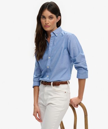 Slim Oxford Long Sleeve Shirt Image 2