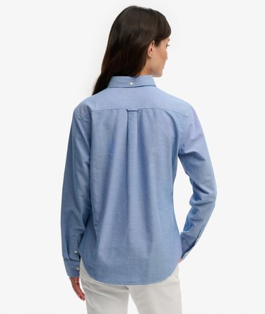 Slim Oxford Long Sleeve Shirt Image 5