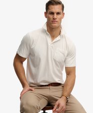 Classic Cotton Linen Polo Shirt