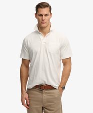 Classic Cotton Linen Polo Shirt