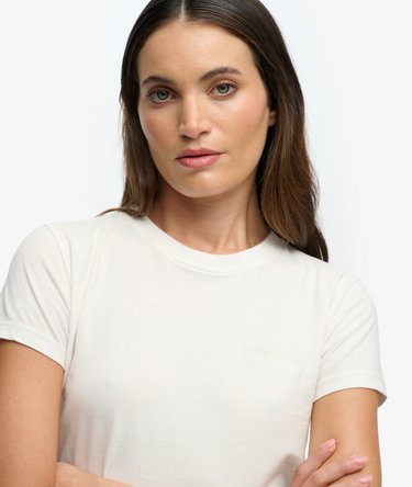 Essential Logo Fitted T-Shirt Image 4