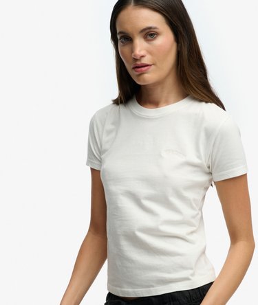 Essential Logo Fitted T-Shirt Image 2