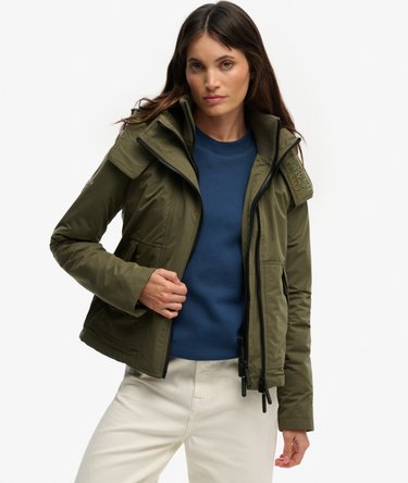 Hooded Microfibre Arctic Windcheater Jacket Image 5