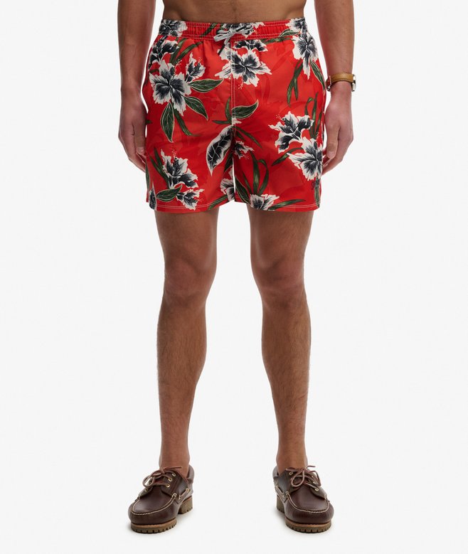 Hawaiian Print 16-inch Swim Shorts More Colours Available Price £27.99 Price reduced from £39.99 to You Save 30%