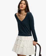 Haut Manches Longues Athletic Essential Fronc&eacute;