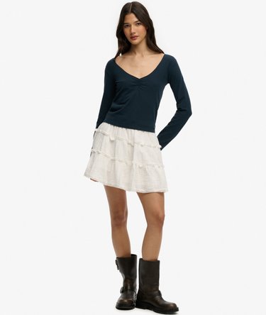 Haut Manches Longues Athletic Essential Fronc&eacute; Image 3