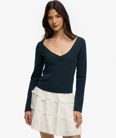 Haut Manches Longues Athletic Essential Fronc&eacute; Image 2