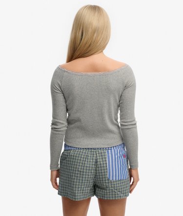 Athletic Essentials Lace Long Sleeve Top Image 5