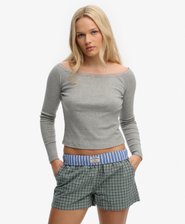 Athletic Essentials Lace Long Sleeve Top