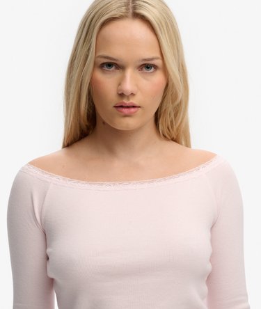 Athletic Essentials Lace Long Sleeve Top Image 4