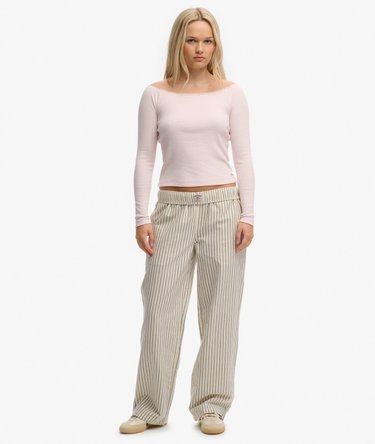 Athletic Essentials Lace Long Sleeve Top Image 3