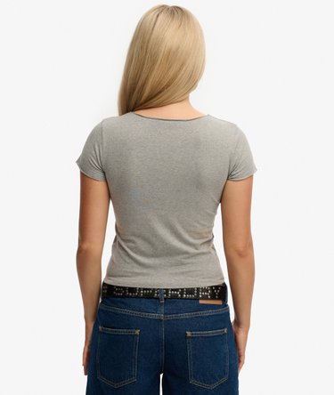 Athletic Essentials Gathered Short Sleeve Top Image 5