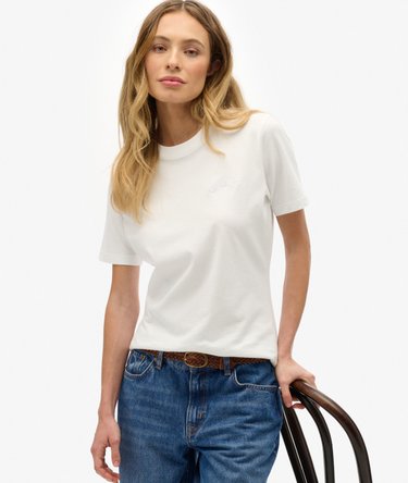 Essential Logo Embroidered T-Shirt Image 3