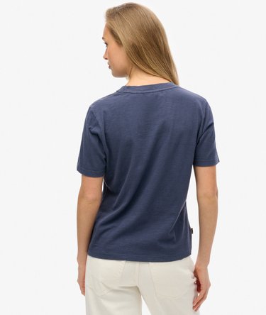 Verwaschenes T-Shirt mit Essential Logo Image 5