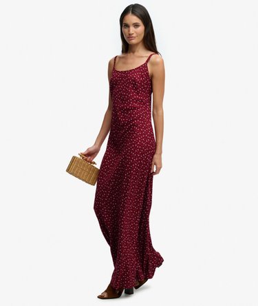 Printed Cami Maxi Dress Image 3