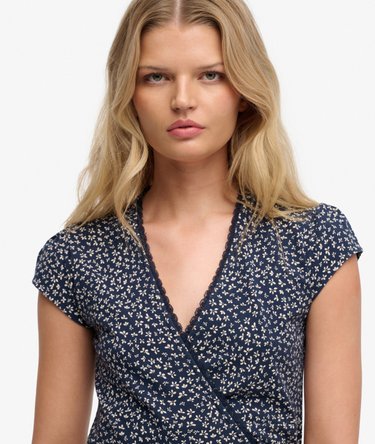 Athletic Essential Wrap Dress Image 4