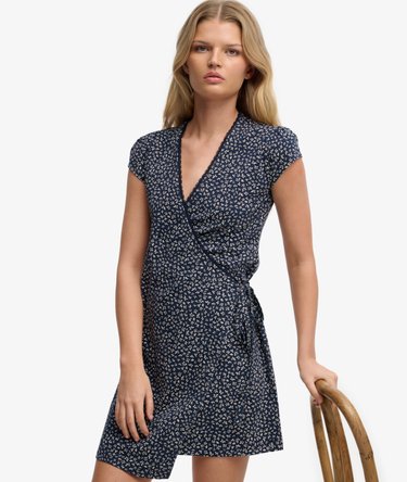 Athletic Essential Wrap Dress Image 2