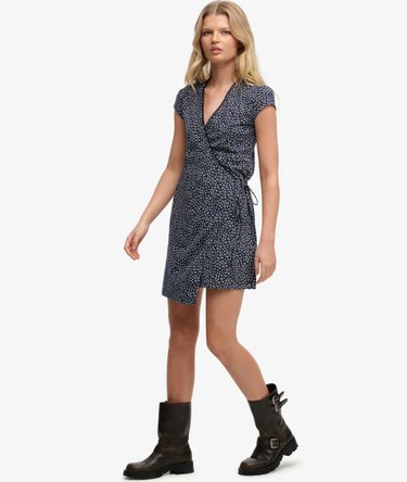 Athletic Essential Wrap Dress Image 5