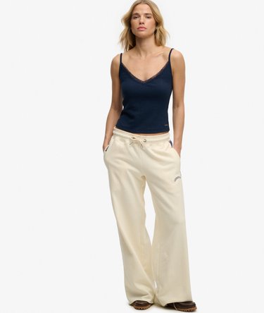 Athletic Essentials V Neck Pointelle Cami Top Image 3