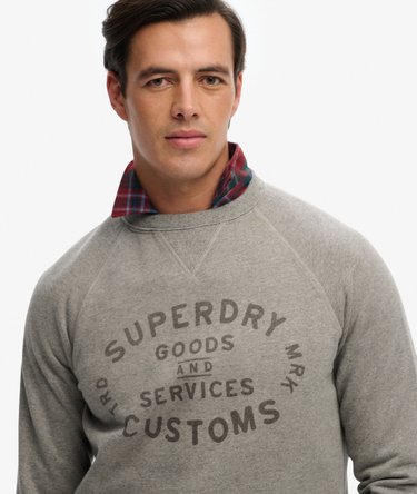 The Merchant Store - Vintage Print Sweatshirt Image 4