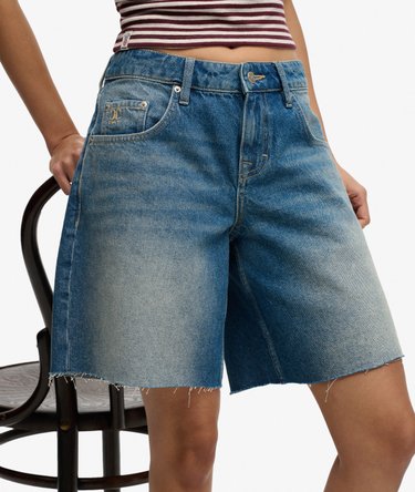 Mid Rise Baggy Shorts Image 2