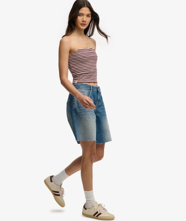 Mid Rise Baggy Shorts Image 5