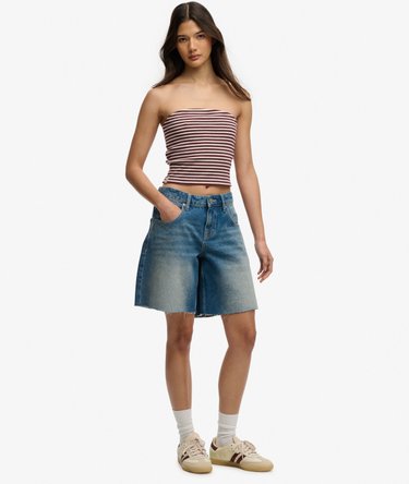 Mid Rise Baggy Shorts Image 1