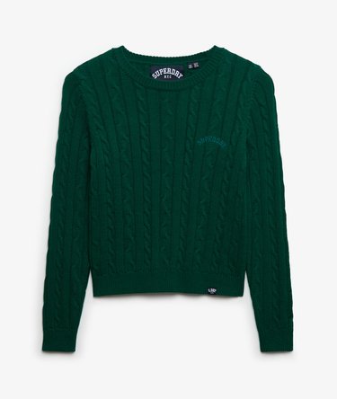 Essentials Slim Cable Pullover Image 7