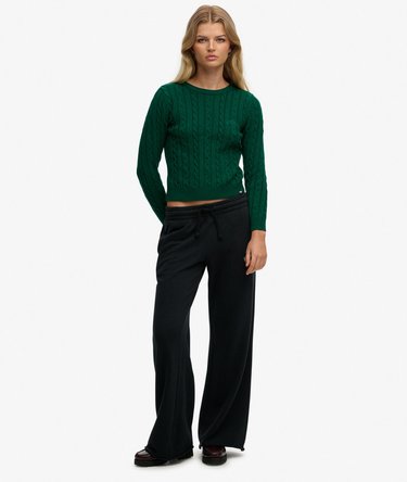 Essentials Slim Cable Pullover Image 3