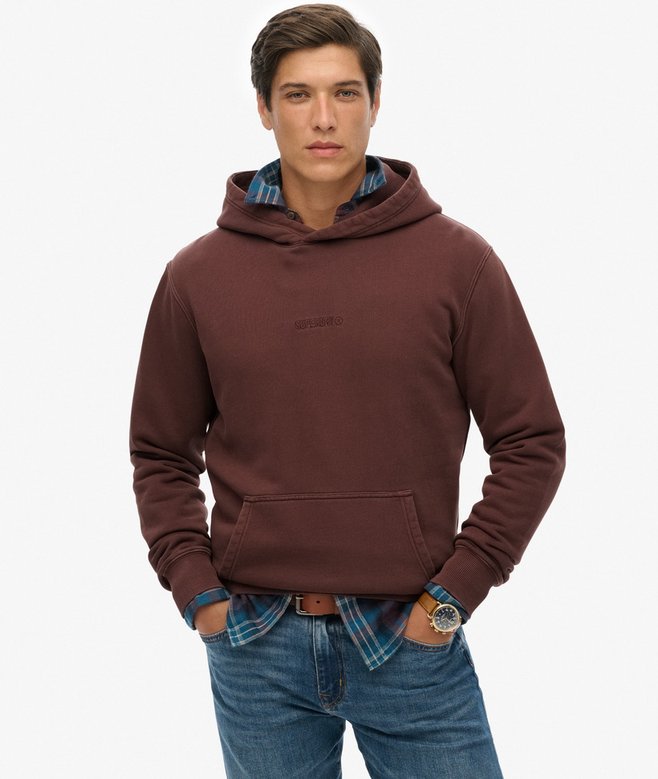 Micro Logo Hoodie