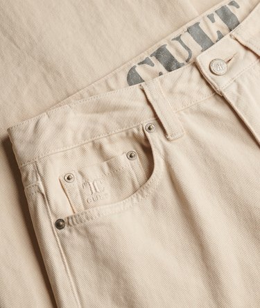 Pantalones Baggy de Talle Medio Image 7