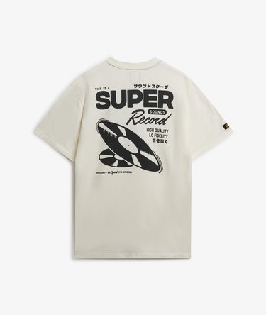 Overdimensjonert Record Label-T-skjorte Image 6