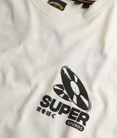 Overdimensjonert Record Label-T-skjorte Image 5