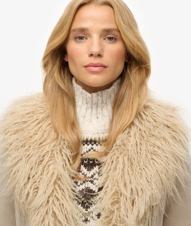 Manteau Afghan Long Image 4