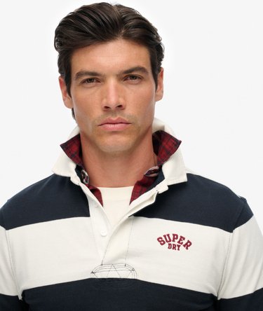 Polo Rugby Vintage Athletic Stripe Image 5