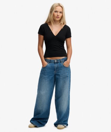 Cap Sleeve Corset Top Image 3