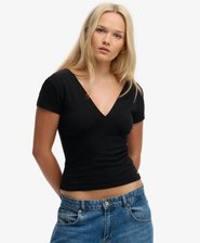 Cap Sleeve Corset Top