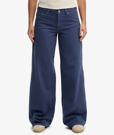 Pantalon baggy taille moyenne Image 3