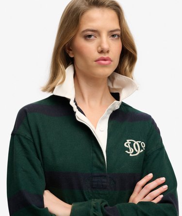 Heritage Stripe Rugby Top Image 5