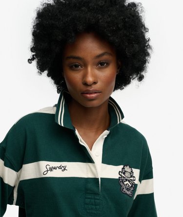 Crest Stripe Rugby Top Image 5