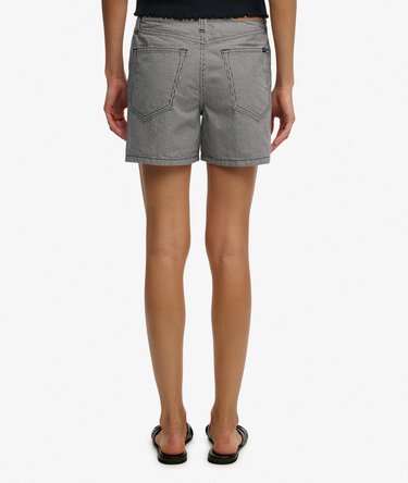 Mid Rise Stripe Shorts Image 5