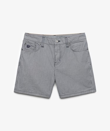Mid Rise Stripe Shorts Image 8