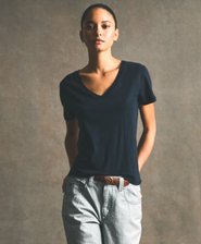 Studios Slub Broderet T-shirt