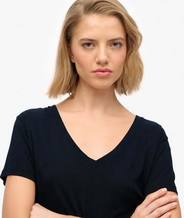 Studios Slub T-shirt met Borduursel Image 5