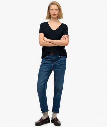 Studios Slub T-shirt met Borduursel Image 4