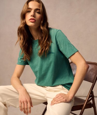 Vasket T-skjorte med Essential-logo Image 1