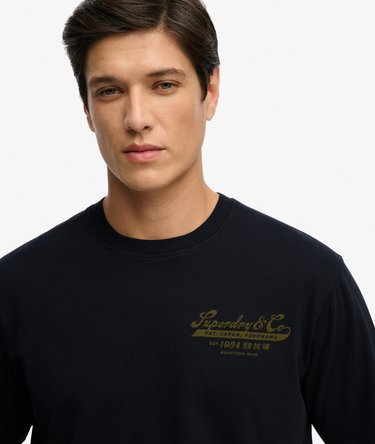 Camiseta Heritage Biker Corte Holgado Image 5