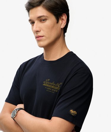 Camiseta Heritage Biker Corte Holgado Image 3