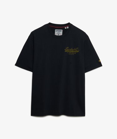 Camiseta Heritage Biker Corte Holgado Image 7