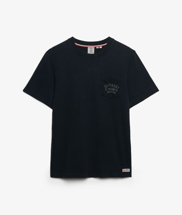 Vintage Prep T-Shirt mit Tasche Image 7